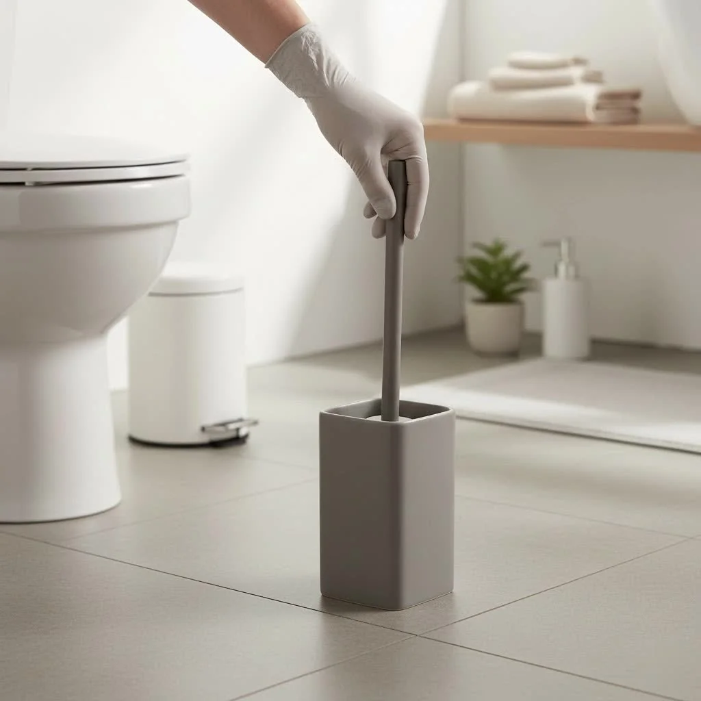 Libman toilet brush with caddy